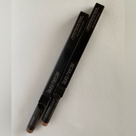 NIB — Laura Mercier Caviar Stick Eye — Au Naturel and Caramel - Picture 2 of 8